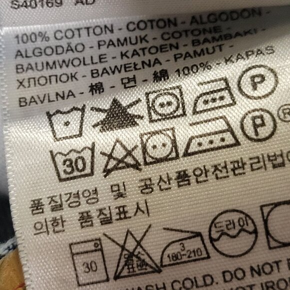 Levi Strauss 550 Jean Shorts Mens Size 36 Jorts Medium Wash Denim Cutoffs - Picture 5 of 5